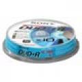  Sony DVD+R 4.7GB/16x CakeBox 10